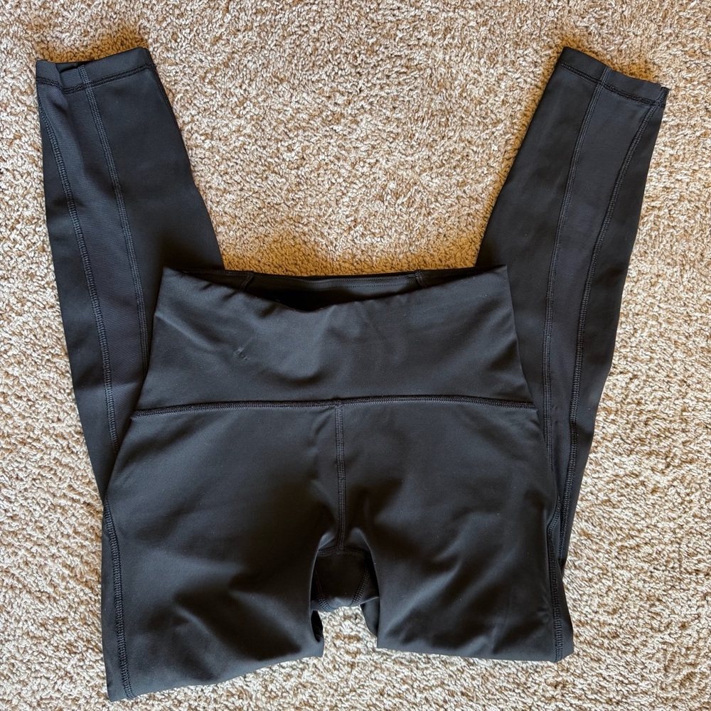 Lululemon Wunder Train Mesh Panel Leggings